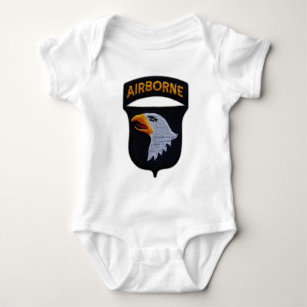 101st airborne screaming eagles fort campbell baby bodysuit