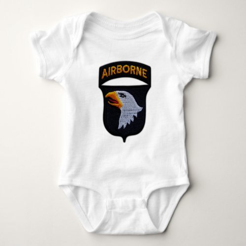 101st airborne screaming eagles fort campbell baby bodysuit