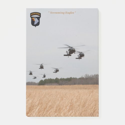 101st airborne screaming eagles fort campbell vets post_it notes