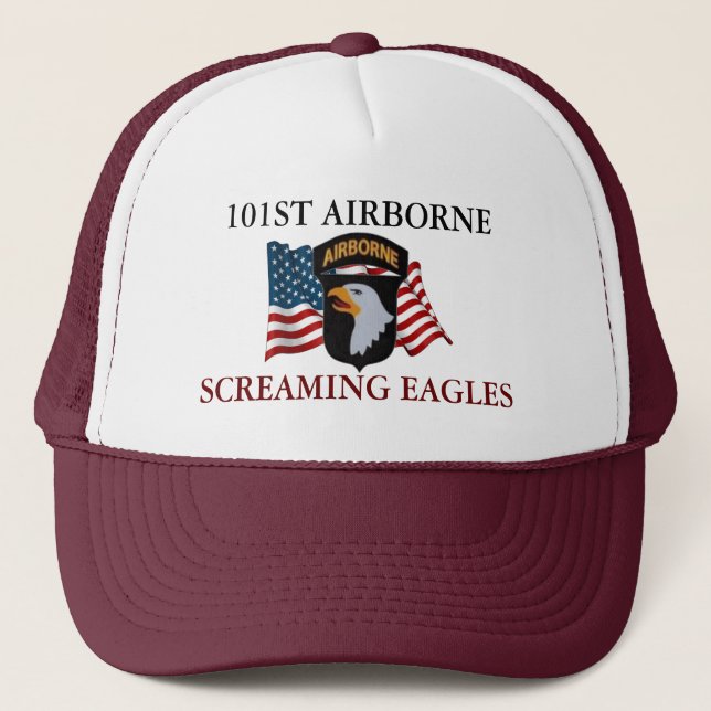 101ST AIRBORNE SCREAMING EAGLES HAT (Front)
