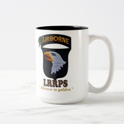 101st airborne screaming eagles LRRPS LRRP Two_Tone Coffee Mug