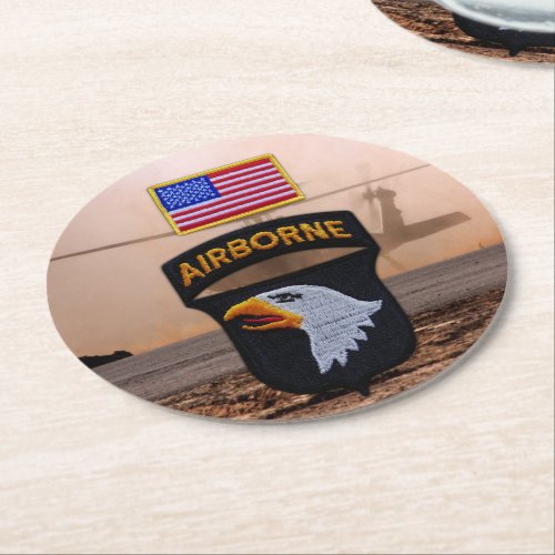 101st airborne screaming eagles veterans coasters