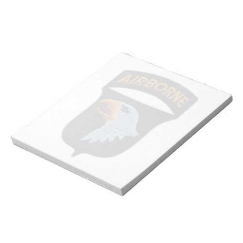 101st airborne screaming eagles veterans Notepad