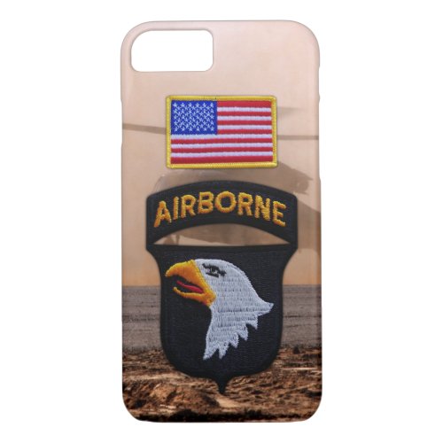 101st airborne screaming eagles veterans vets iPhone 87 case