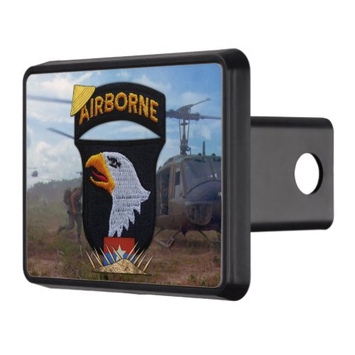 101st airborne screaming eagles vietnam nam war tow hitch cover