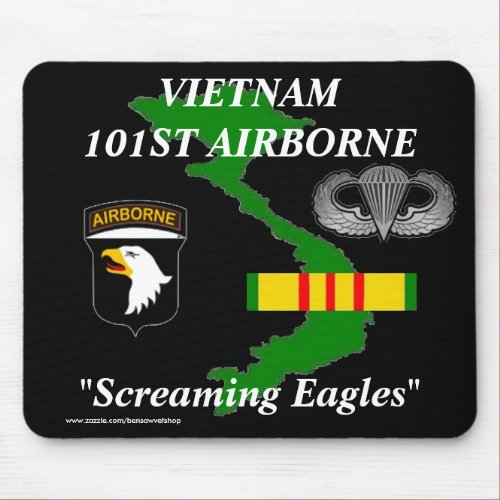 101st Airborne Vietnam Mousepad 2b