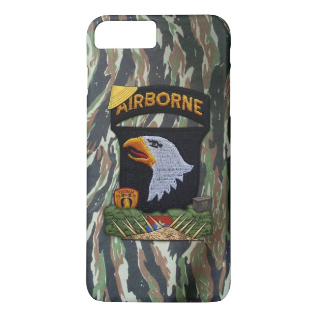 101st Airborne Vietnam Nam War Veterans Case-Mate iPhone Case (Back)