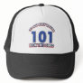 101st birthday designs trucker hat
