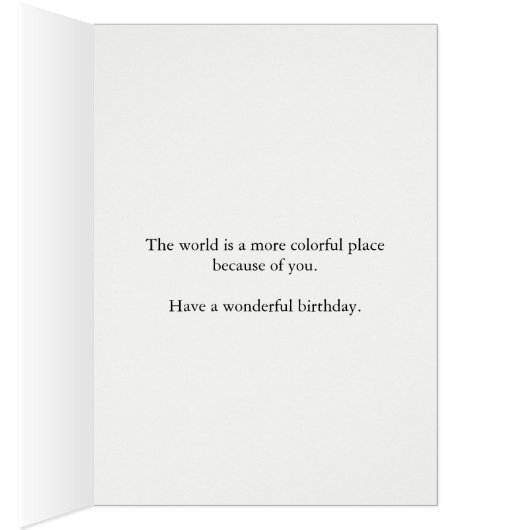 101st Birthday Purple Daisies (Inside (Right))