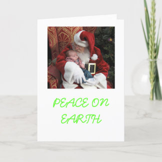 1026_3, PEACE ON EARTH HOLIDAY CARD