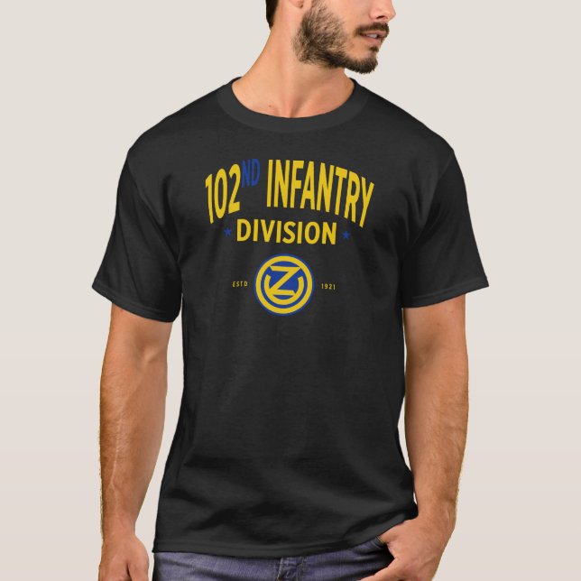 102nd Infantry Division - US Military T-Shirt (Front)