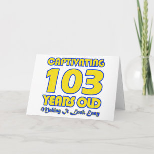 103 Birthday Cards | Zazzle