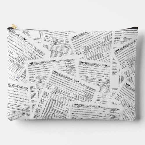 1040 Tax Forms Accessory Pouch