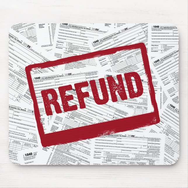 1040 Tax forms for 2020 Mouse Pad (Front)