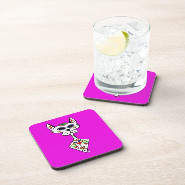 104 - Luna Sugar Skull Coasters (Right Side)