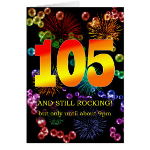 105th Birthday Still Rocking