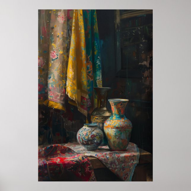 1060 Three Vases Poster (Front)