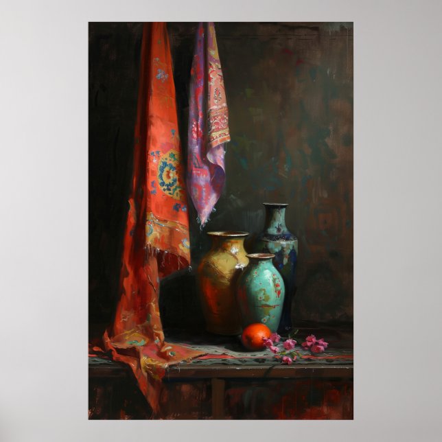 1061 Three Vases Poster (Front)