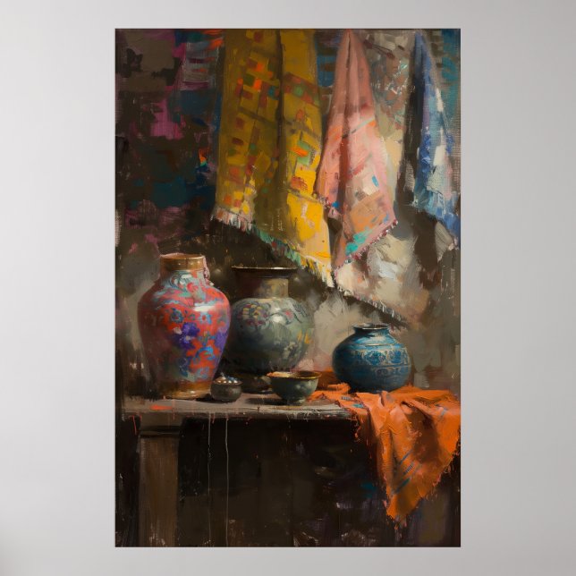 1062 Three Vases Poster (Front)