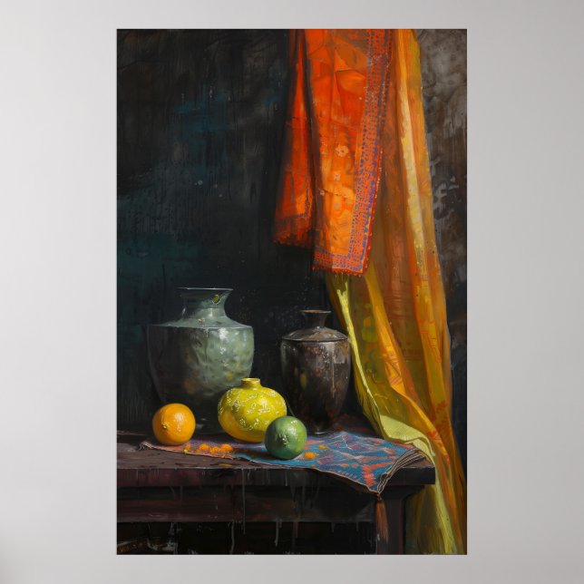 1064 Three Vases Poster (Front)
