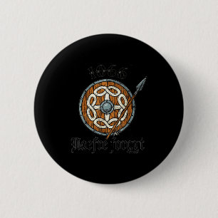1066 Naefre Forgyt Never Forget Viking England His Button