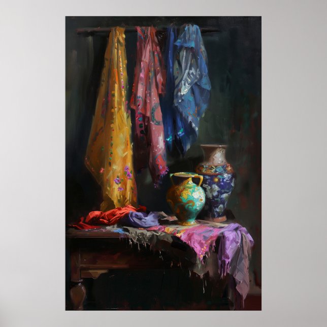 1067 Three Vases Poster (Front)