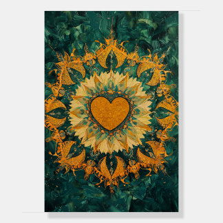 106 Mandala, Mid-Century Magic Foam Board