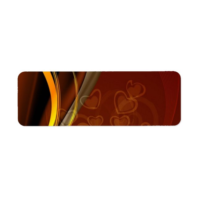 107 HOT MODERN COFFEE STEAM BLACK DARK BROWN YELLO LABEL (Front)