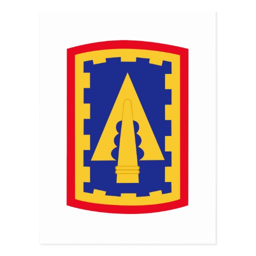 108th Air Defense Artillery Brigade Patch Postcard | Zazzle