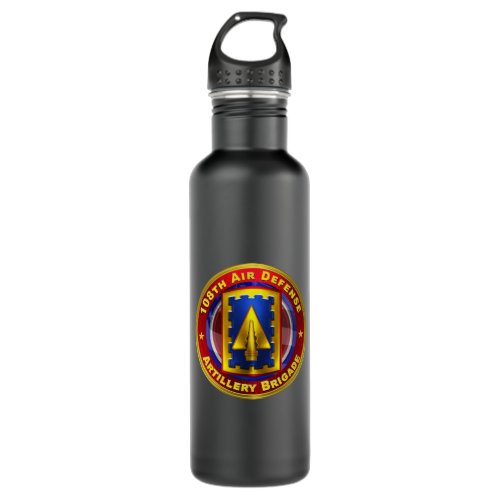 108th Air Defense Artillery Brigade  Stainless Steel Water Bottle