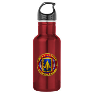 108th Air Defense Artillery Brigade Stainless Steel Water Bottle