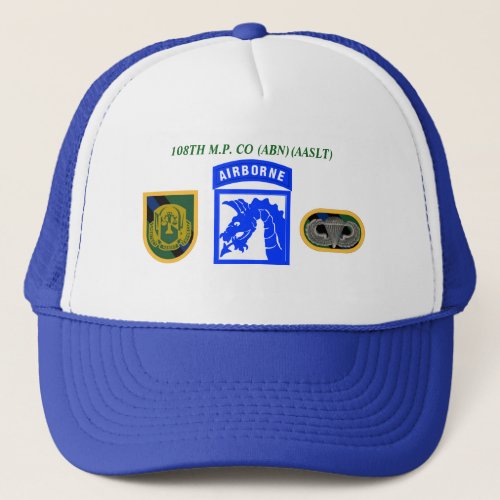 108TH MILITARY POLICE CO 18TH AIRBORNE HAT