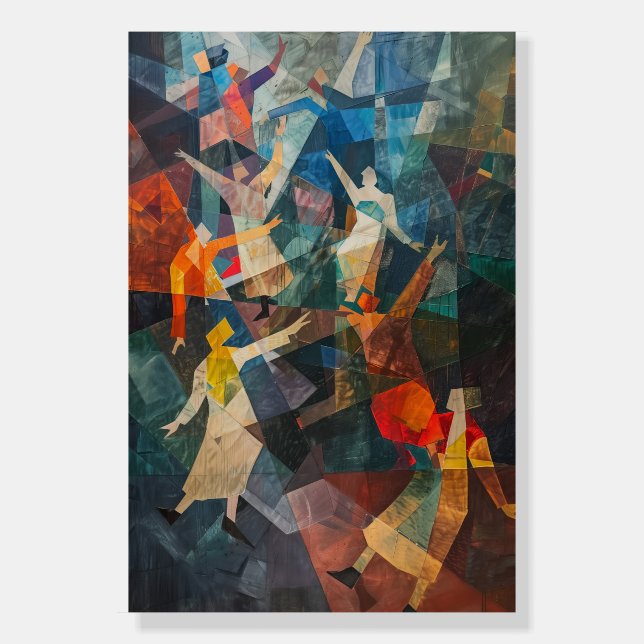 109 People, Rustic Elegance Foam Board (Front)