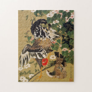 Jakuchu Jigsaw Puzzles Zazzle