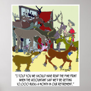 10,000 Bucks in Retirement Poster