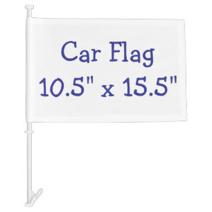 10.5" x 15.5" Car Flag