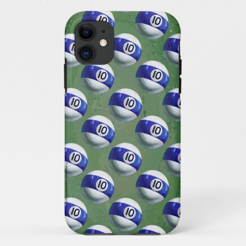 10 Ball iPhone 11 Case