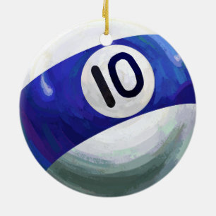 10 Ball Ceramic Ornament