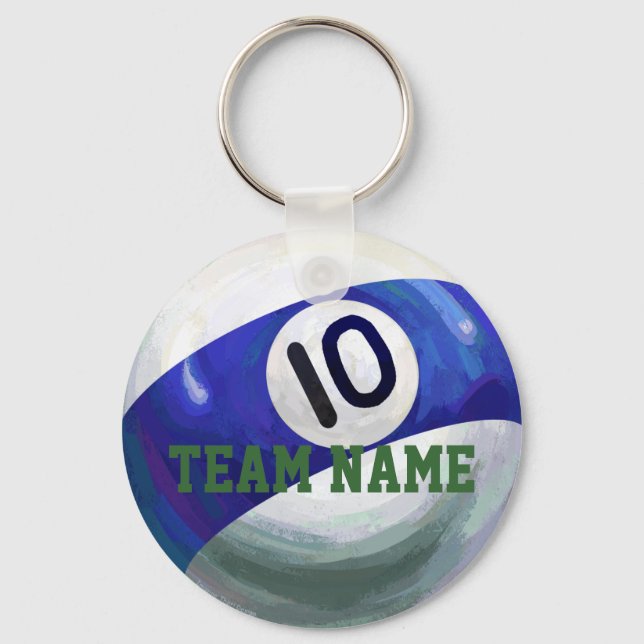 10 Ball Keychain (Front)