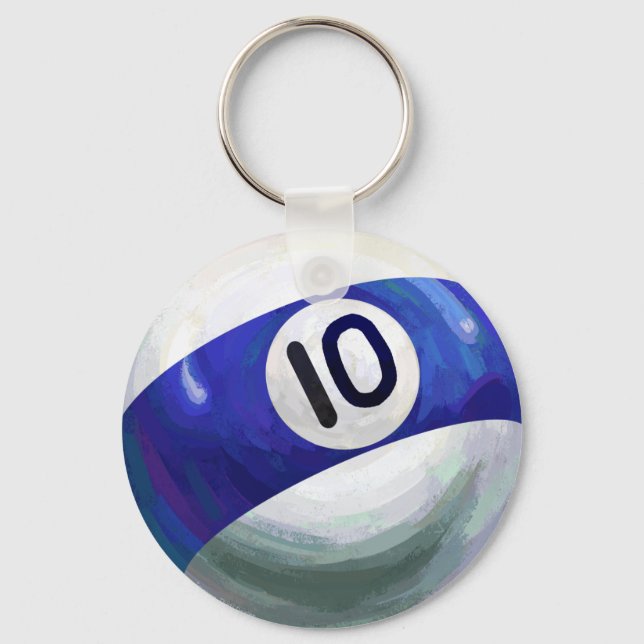 10 Ball Keychain (Front)