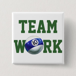 10 Ball Pinback Button
