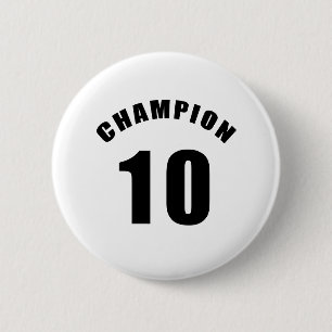 10 champion designs pinback button
