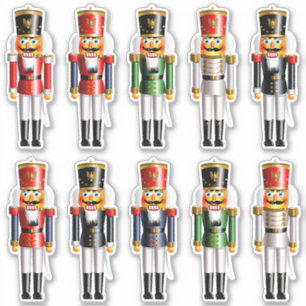 10 Christmas Nutcrackers Sticker