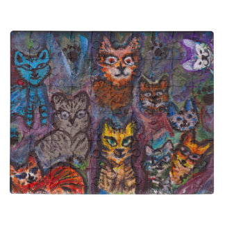 10 Colorful Cats for Cat Lovers Puzzle