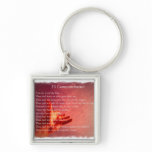 10 Commandments  Keychain