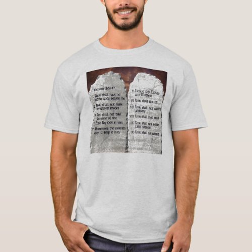 10 Commandments Tshirt T_Shirt