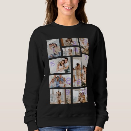 10 Custom Photo Collage Hoodies  Sweatshirts