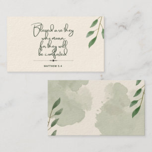 10 Days of Scripture Verse Cards Matthew 5:4