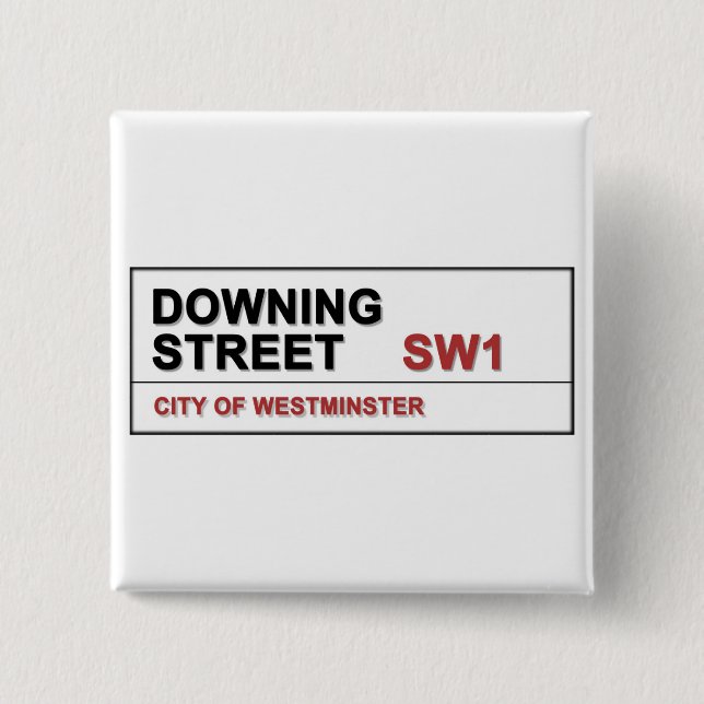 10 Downing Street London England Pinback Button (Front)