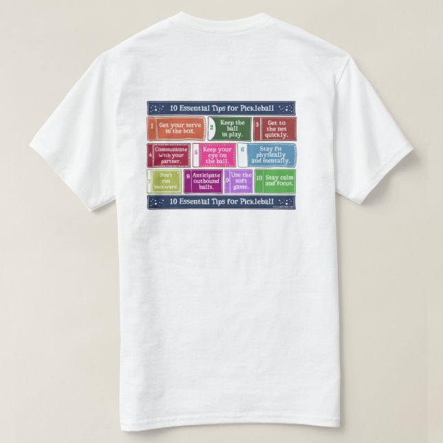 10 Essential Tips for Pickleball T-Shirt (Design Back)